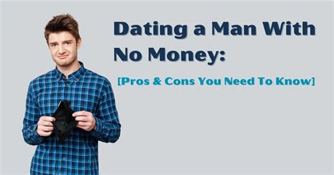dating a man with no money